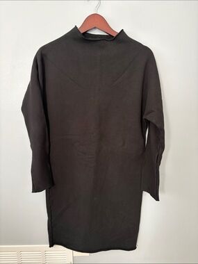 Frank & Eileen Izzie Sweatshirt Dress - Black